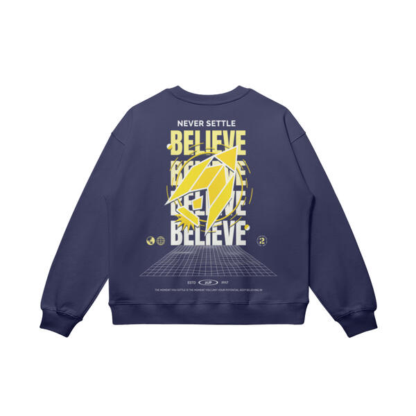 Believe BACK Crewneck