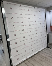 Argent 6ft Banner